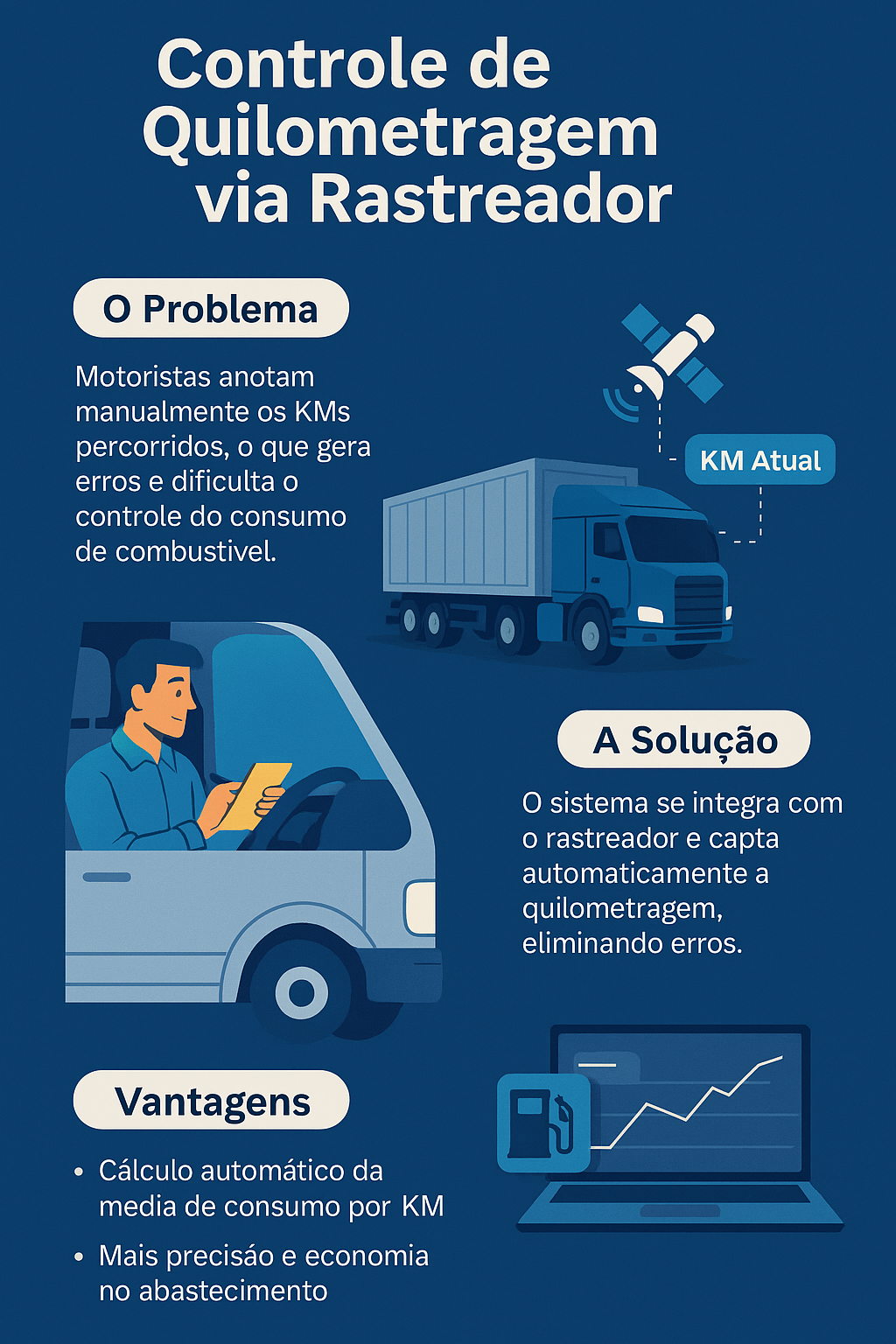 Controle Estratégico de Consumo de Combustível na Gestão de Frota: Monitorando a Média de Abastecimentos